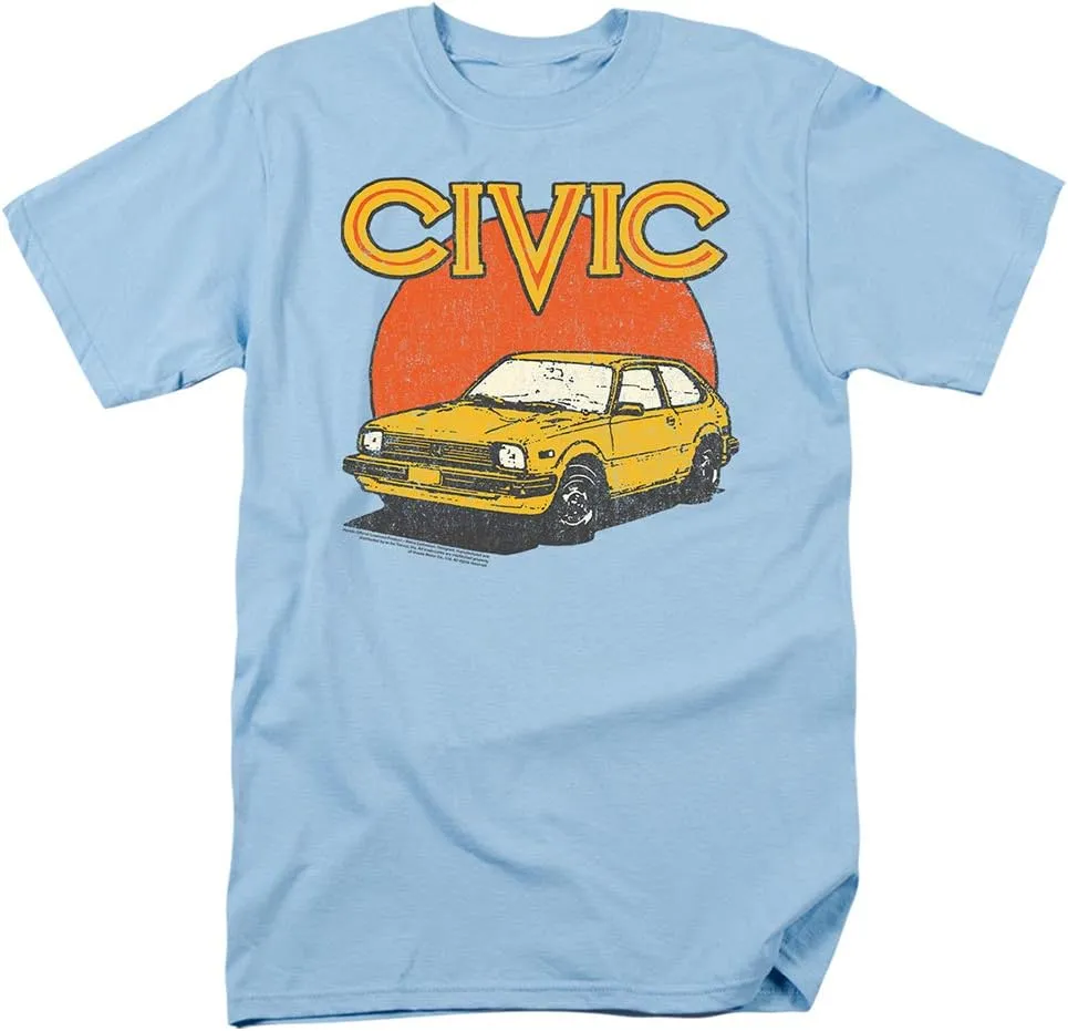 Honda Vintage Distressed Civic T Shirt