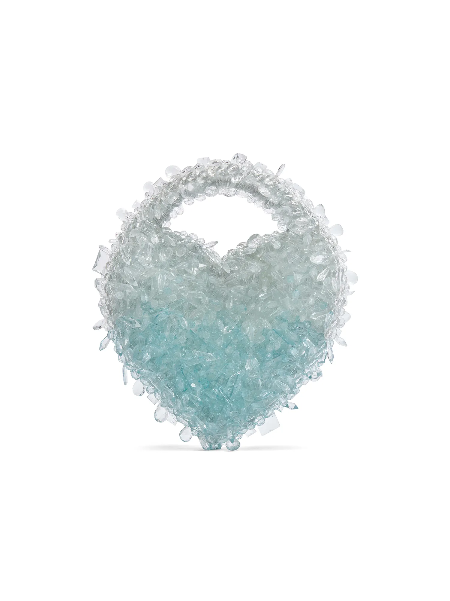 Ice Heart Quartz Bag