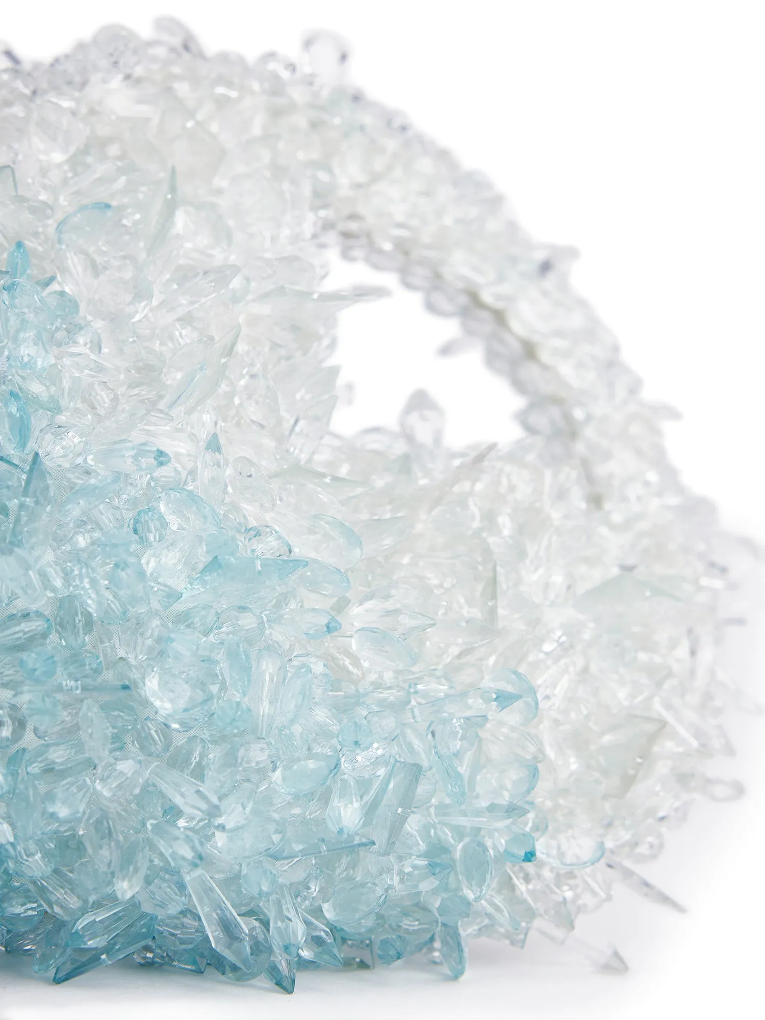 Ice Heart Quartz Bag