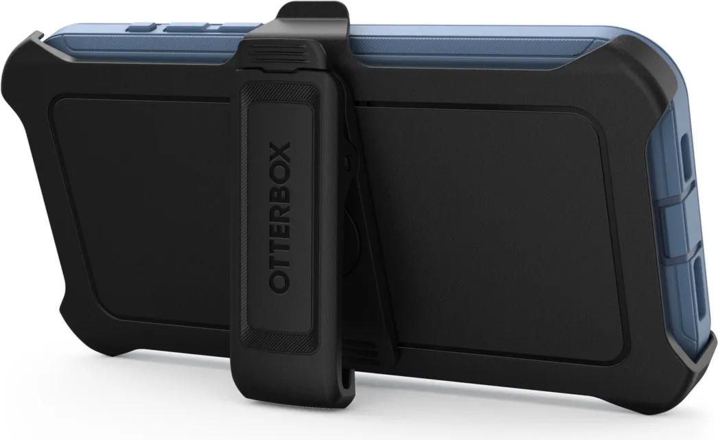 iPhone 15 Pro Max Otterbox Defender Series Case - Blue (Baby Blue Jeans)