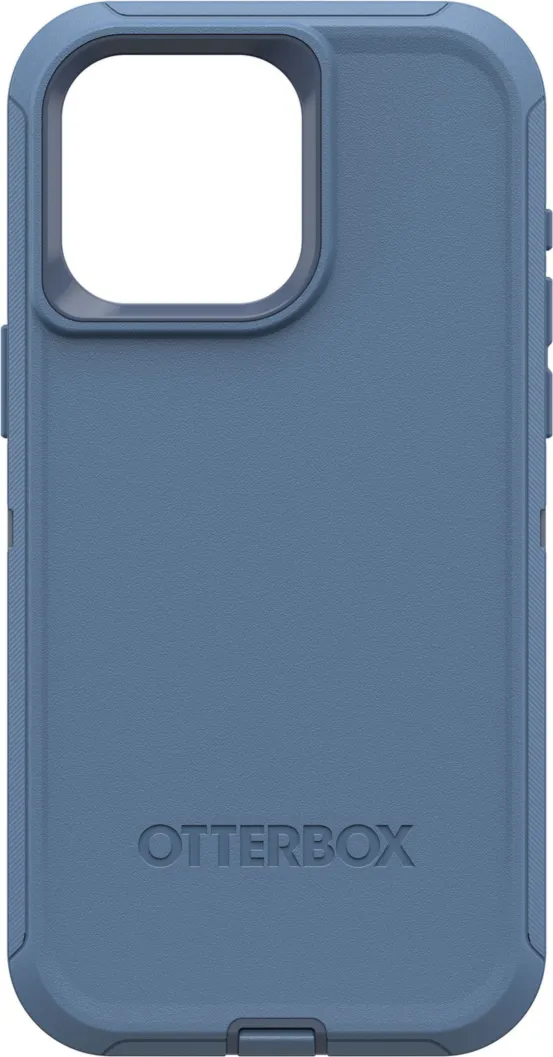 iPhone 15 Pro Max Otterbox Defender Series Case - Blue (Baby Blue Jeans)