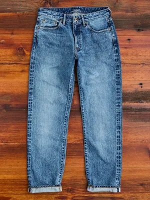 J401-LID "Circle Aged Wash" 14.8oz Selvedge Denim - Classic Straight Fit