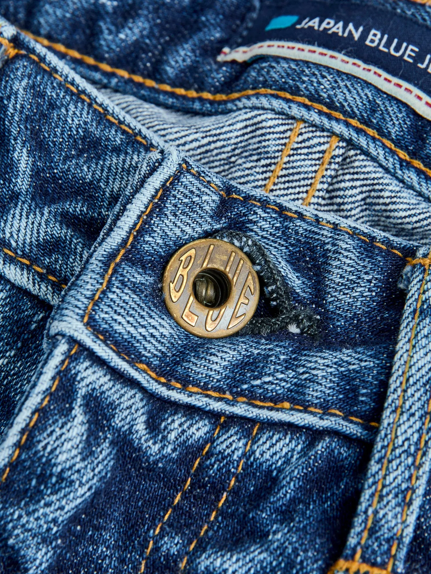 J401-LID "Circle Aged Wash" 14.8oz Selvedge Denim - Classic Straight Fit
