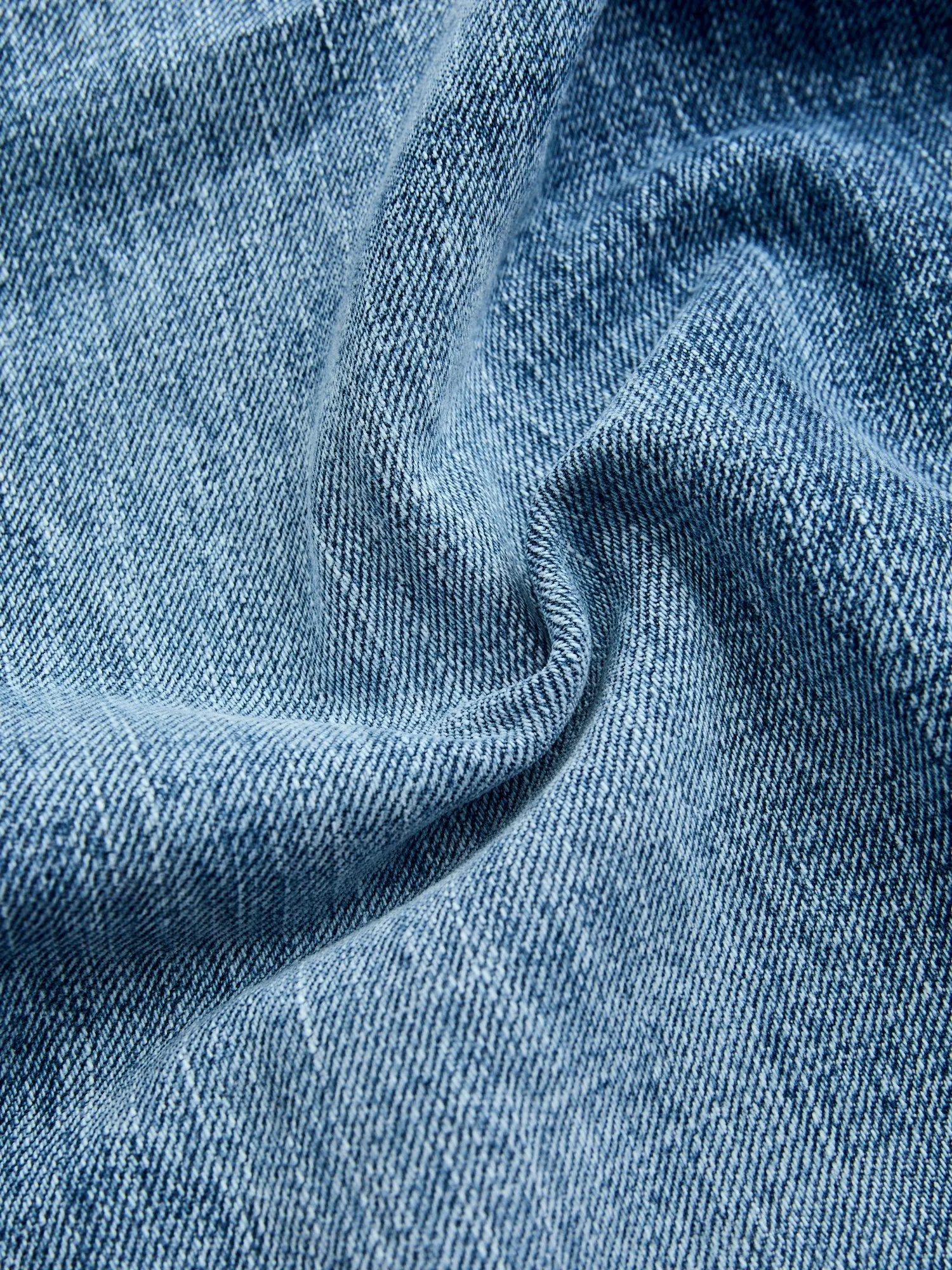 J401-LID "Circle Aged Wash" 14.8oz Selvedge Denim - Classic Straight Fit