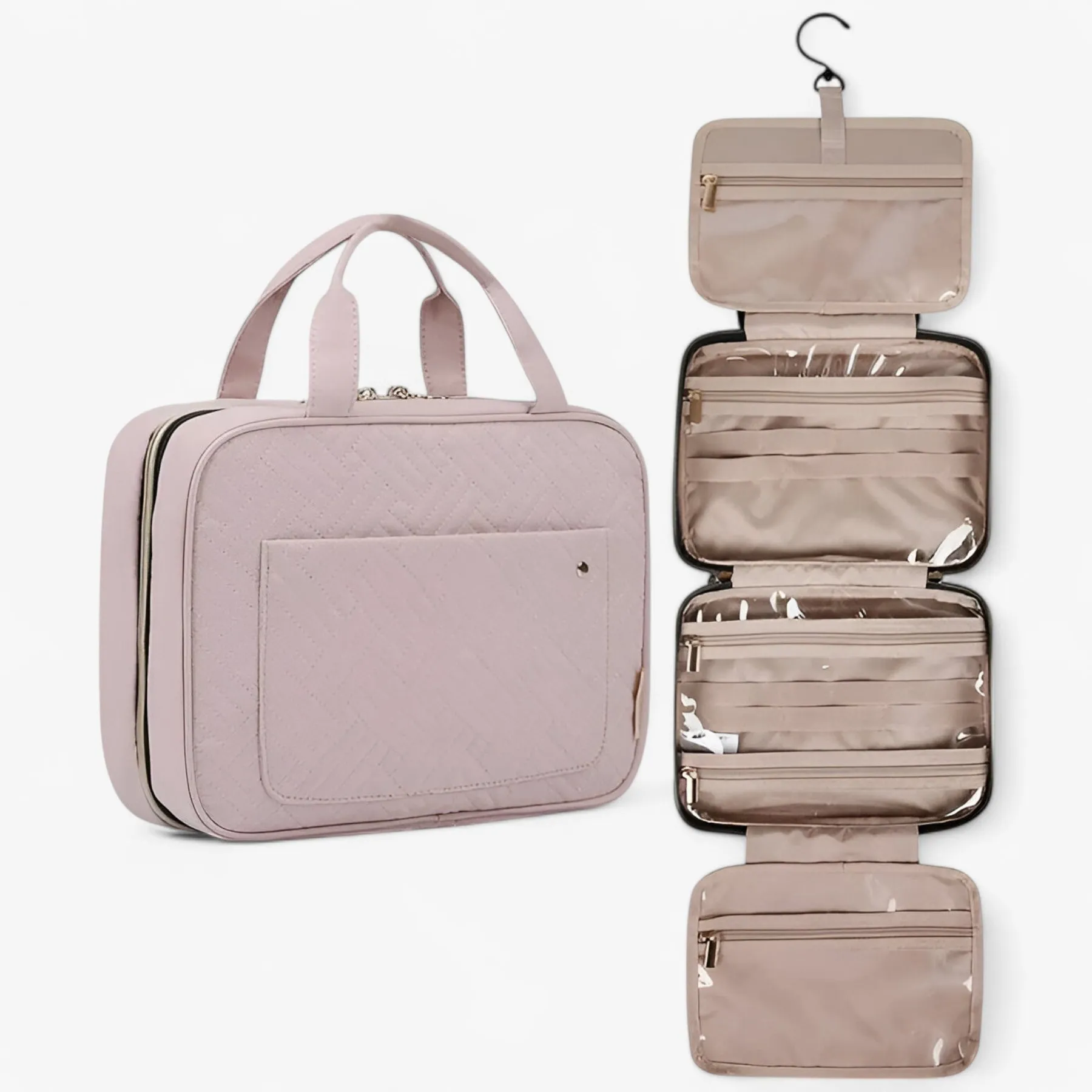 JetSet durable and spacious toiletry bag - effortless travel organization