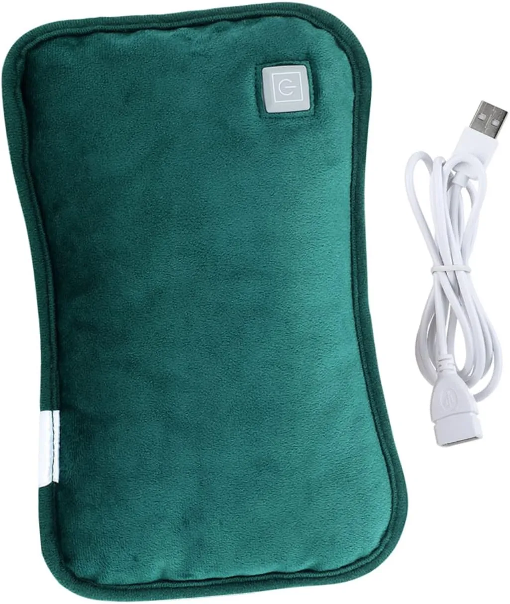 KESYOO Hand Warmer Waterless Stomach Warmer Reusable for Winter Travel Daily Use Safe Lint Material Convenient Rechargeable