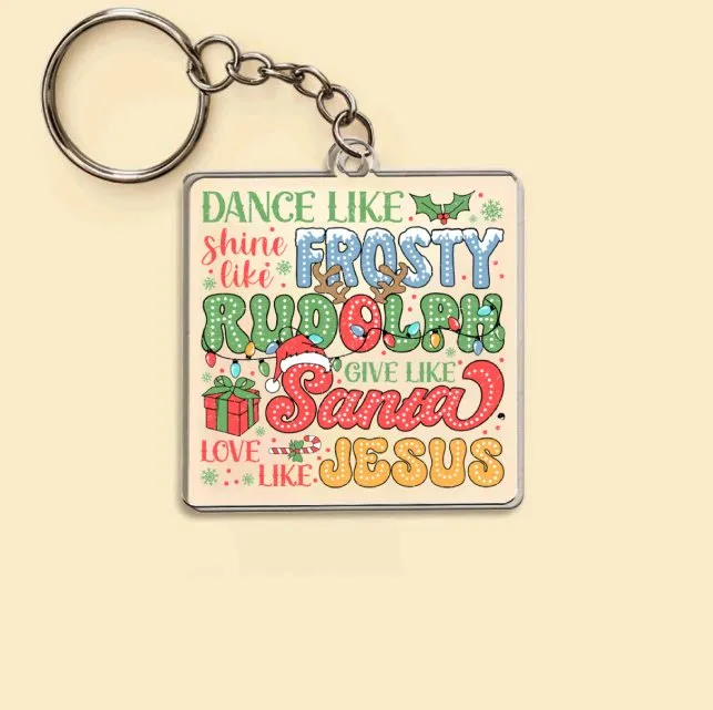 Keychain Distressed Texture