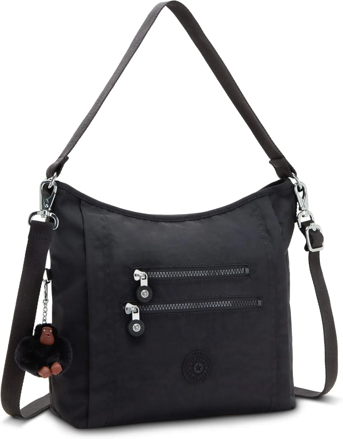 Kipling Women's Belammie Handbag, Organize Accessories, Spacious Interior, Removable Shoulder Strap, Travel Bag