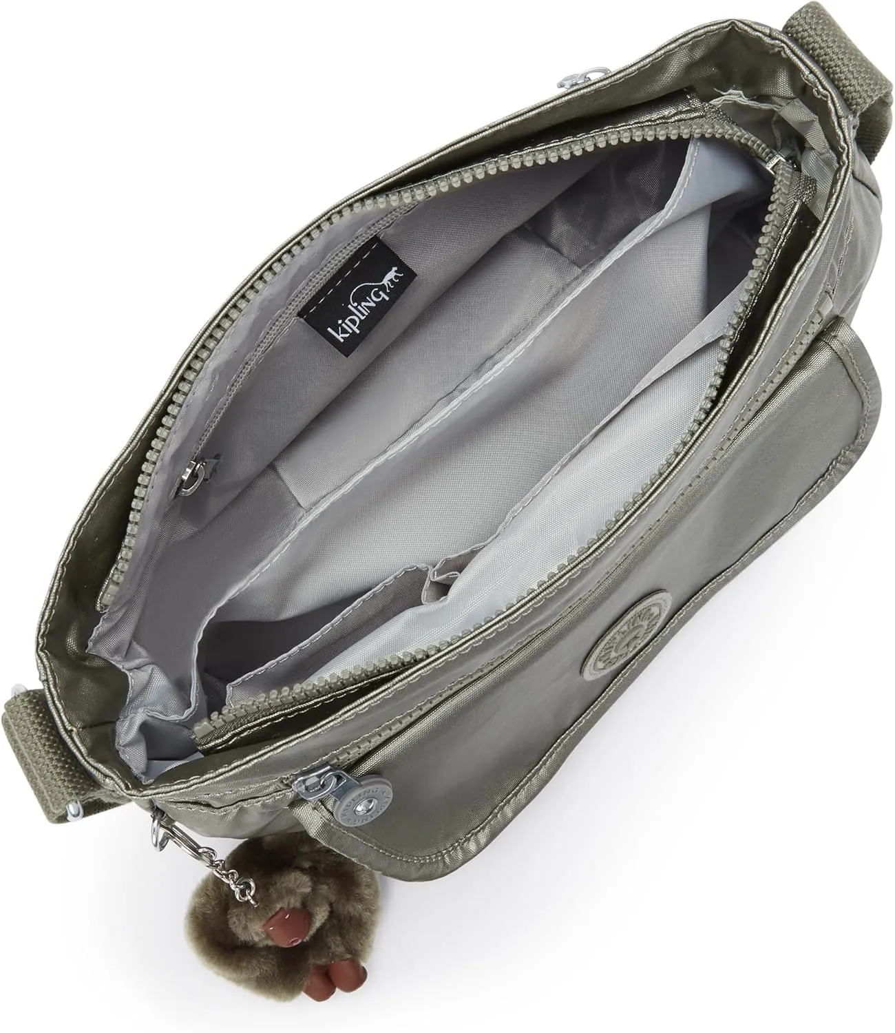 Kipling Women's Syro Crossbody, Organize Accessories, Surprisingly Spacious, Adjustable Strap, Nylon Bag