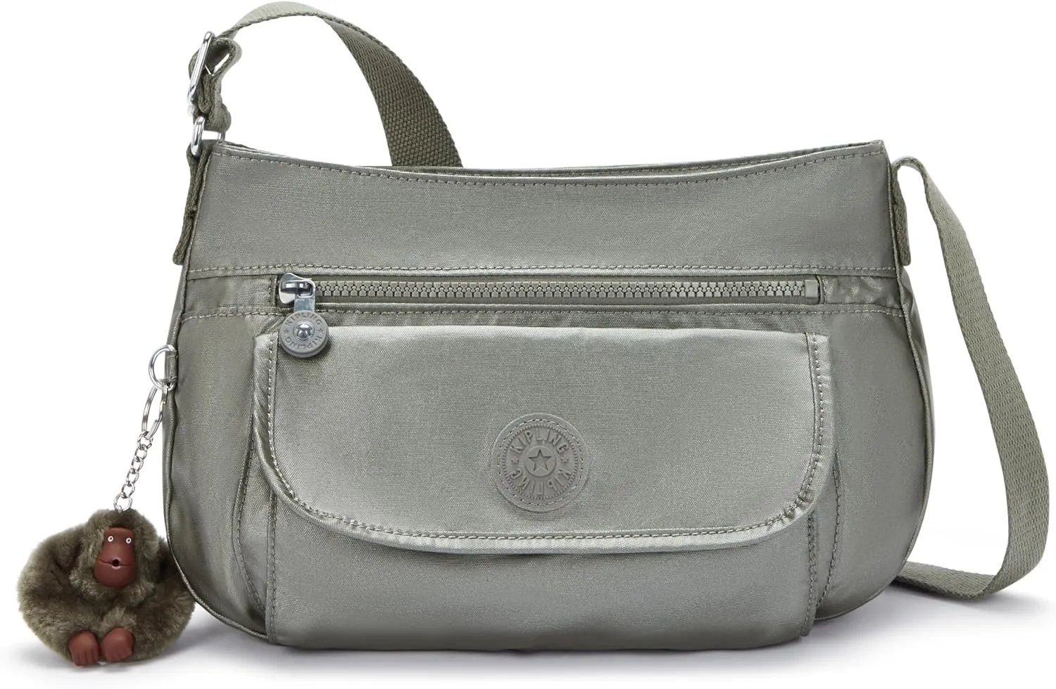 Kipling Women's Syro Crossbody, Organize Accessories, Surprisingly Spacious, Adjustable Strap, Nylon Bag