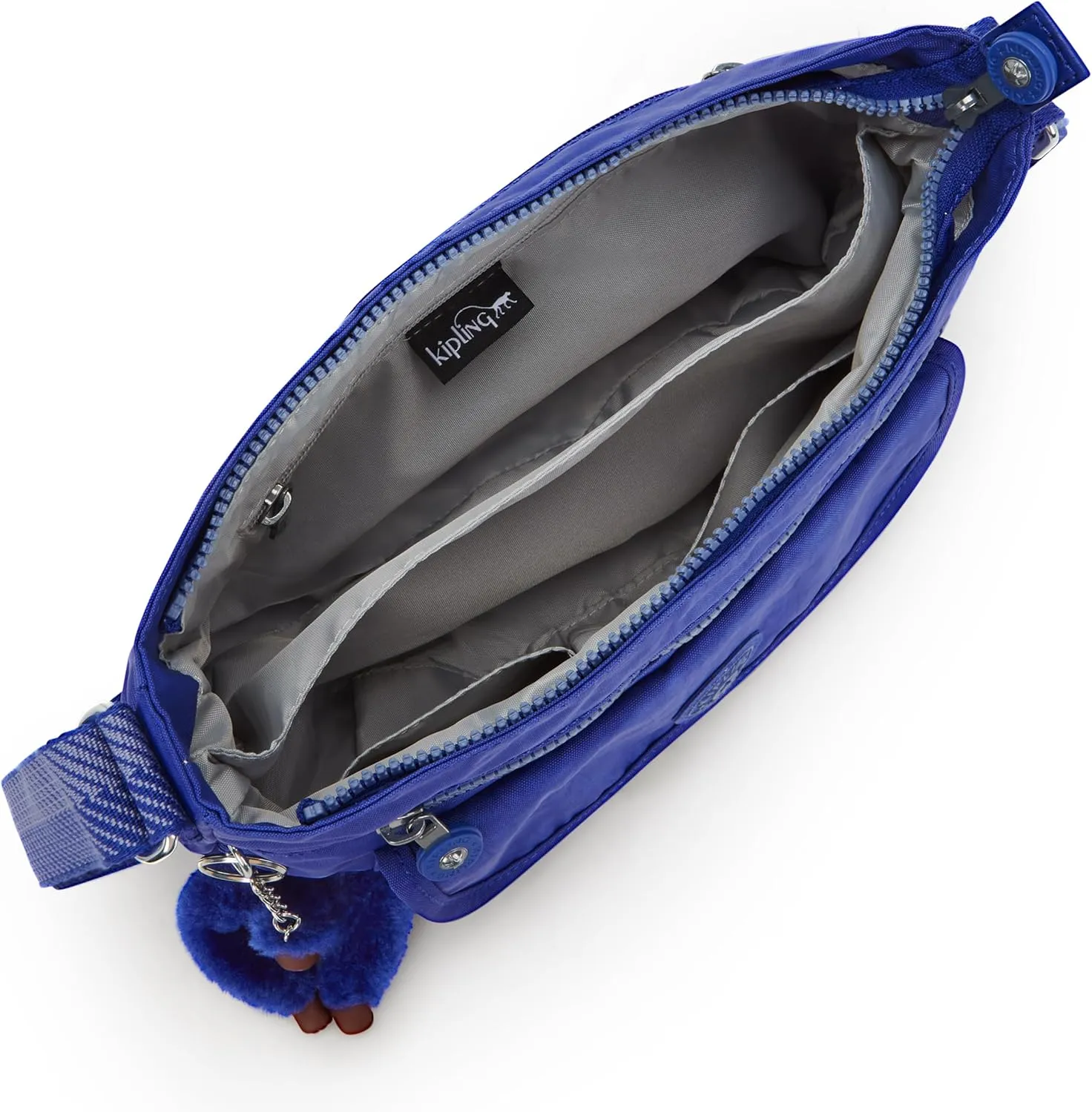 Kipling Women's Syro Crossbody, Organize Accessories, Surprisingly Spacious, Adjustable Strap, Nylon Bag