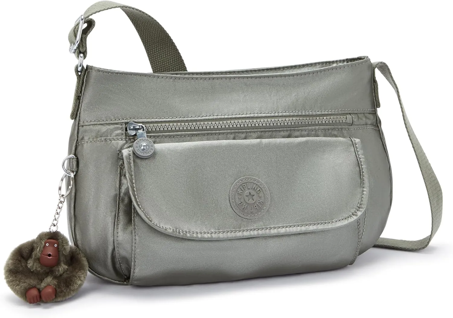 Kipling Women's Syro Crossbody, Organize Accessories, Surprisingly Spacious, Adjustable Strap, Nylon Bag