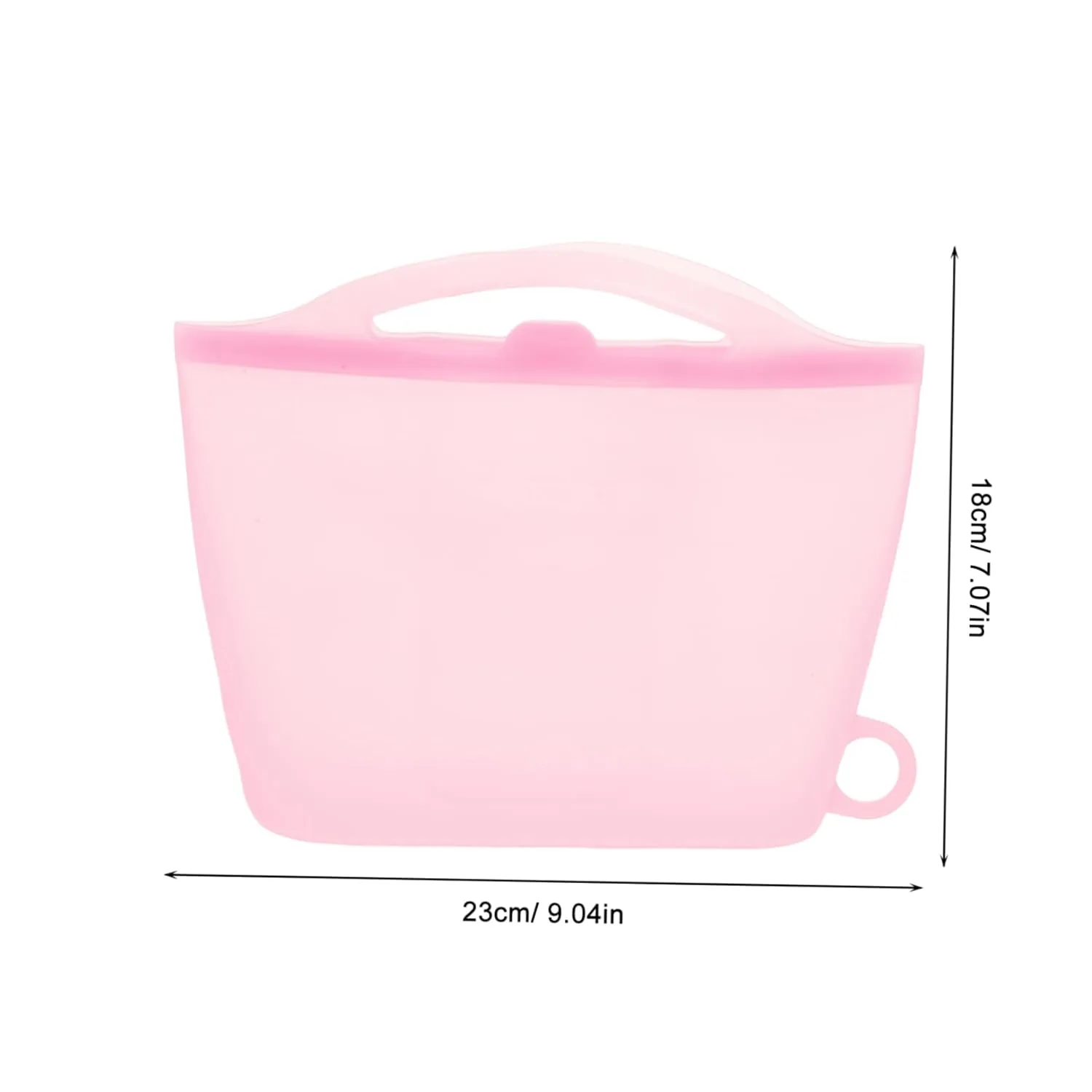 Kisangel Safe Silicone Steam Bag for Microwave Reusable Food Storage Bag Large Capacity Leakproof