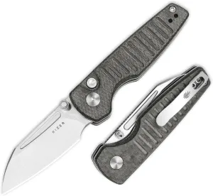 Kizer Parakeet EDC Pocket Knife, 2.46" Nitro-V Blade Folding Knife with Micarta Handle, Thumb Stud Opener Small EDC Knives for Men Women Camping Hunting V2706M1