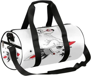 Koala Moon Travel Gym Bag Small Gym Duffel Bags for Men Women Overnight Weekender Bag Lightweight Sport Duffle Bag Carry On Gymbag