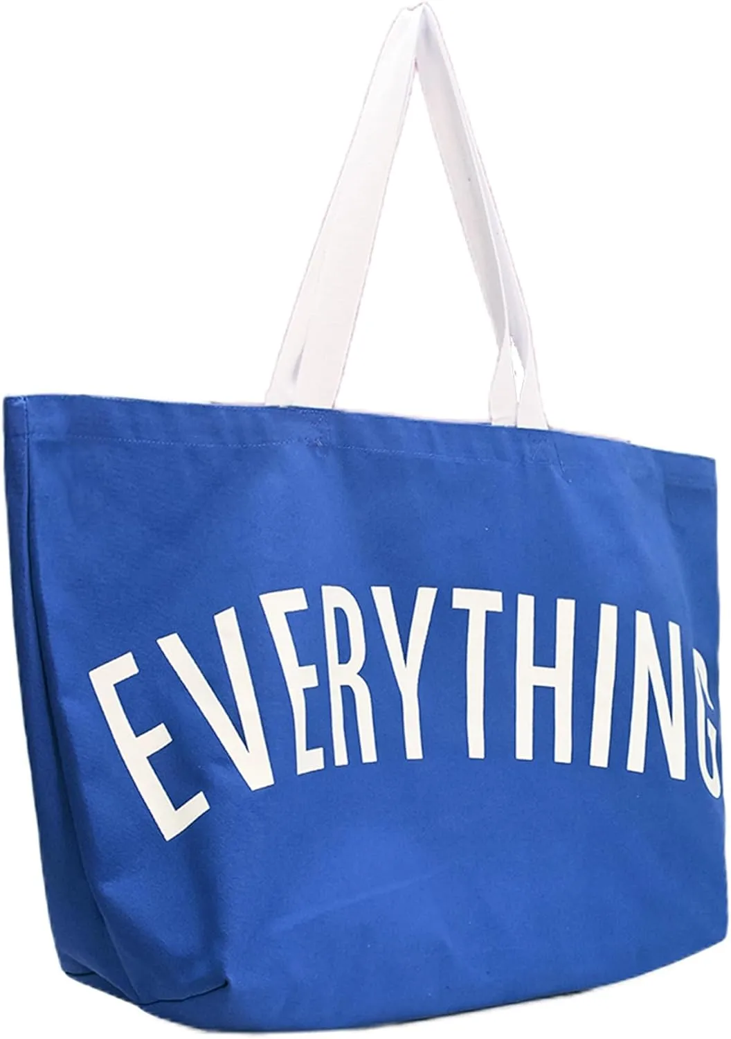 Large Canvas Tote Bag Reusable Grocery Bags Shopping Bags for Women Foldable Extra Large Everything Bag
