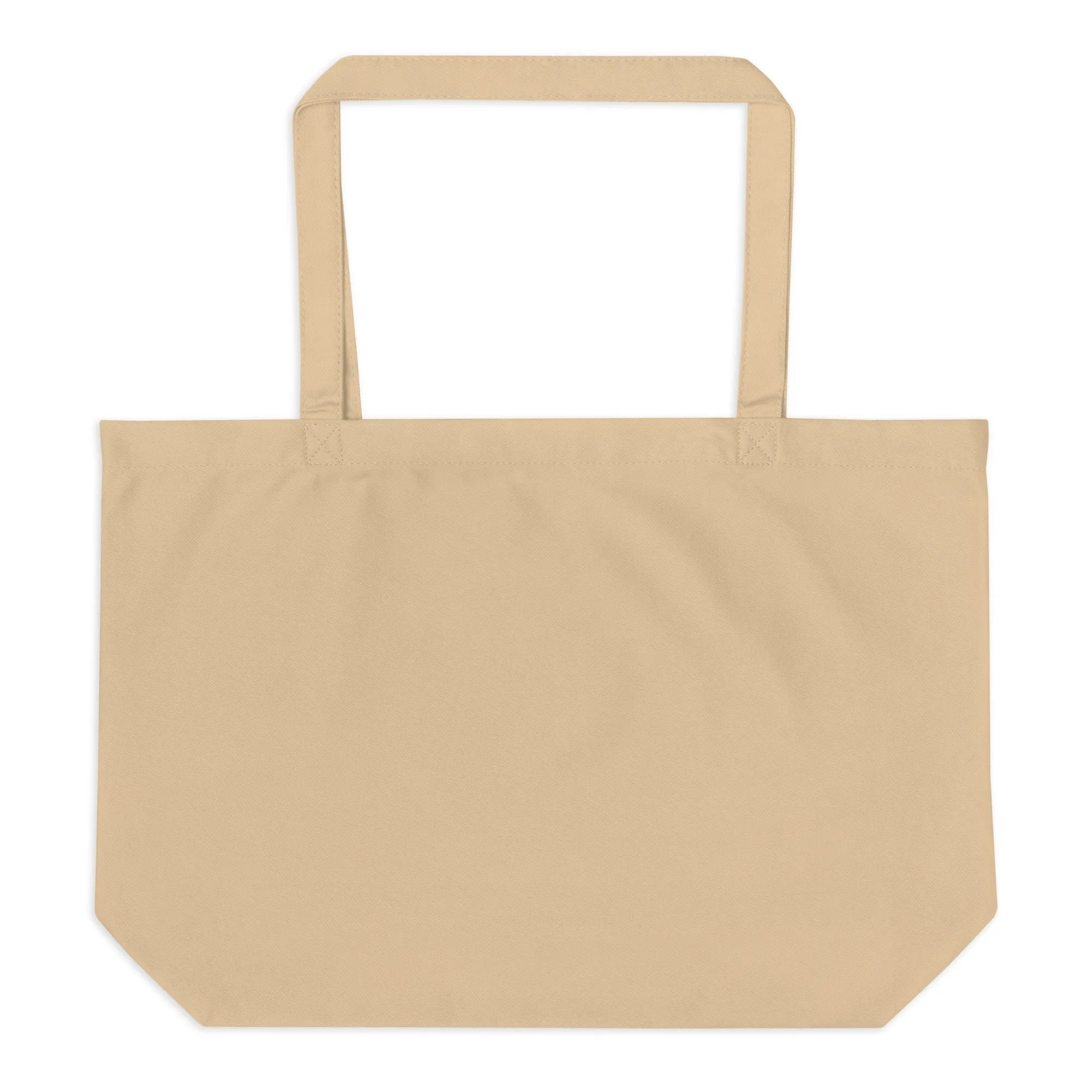 Large Organic Tote Bag: Owl Themed Spacious, Sustainable, and Durable for Everyday Use
