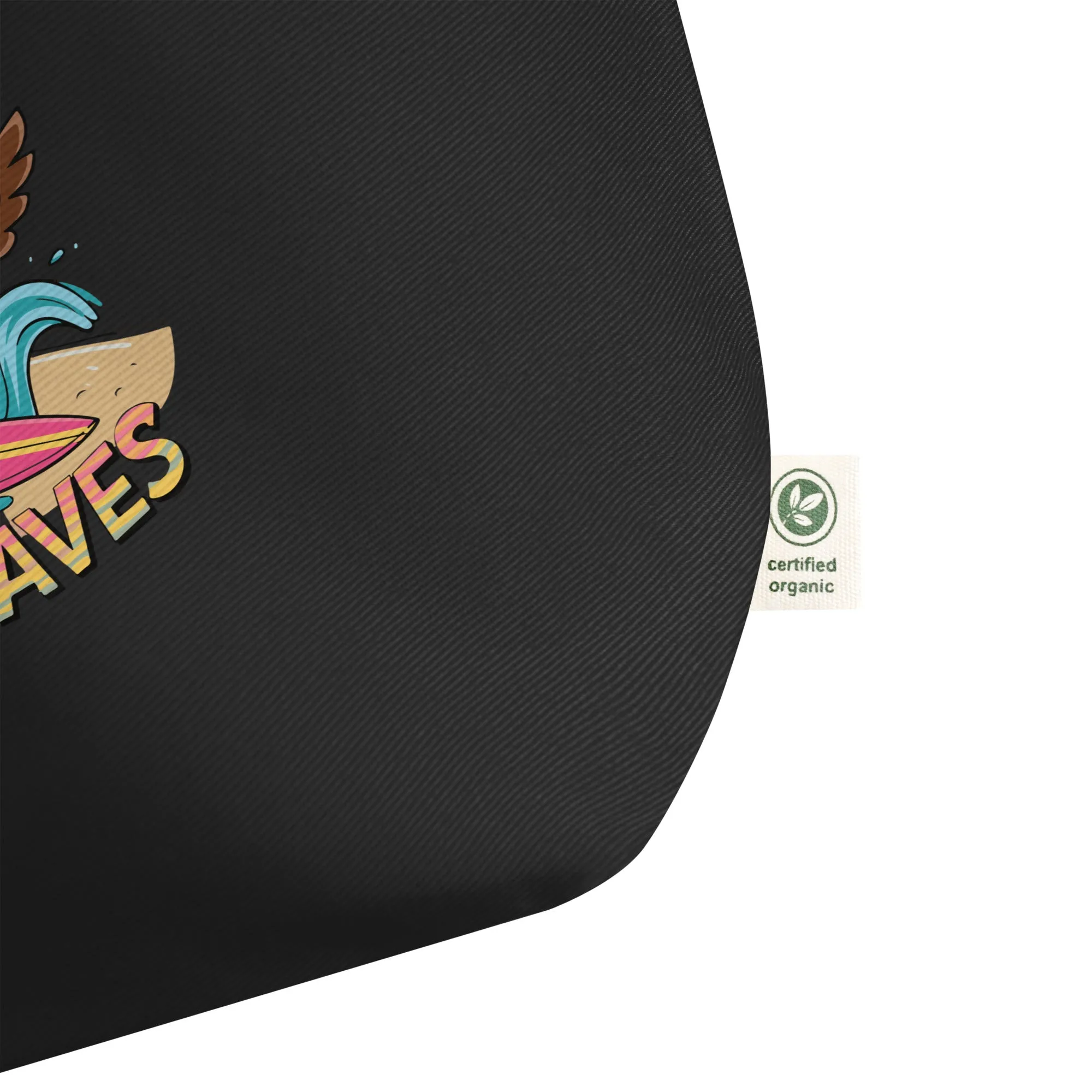 Large Organic Tote Bag: Owl Themed Spacious, Sustainable, and Durable for Everyday Use