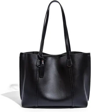 Large Tote Bags for Women Lightweight Shoulder Bags for Work PU leather Casual Ladies Purse