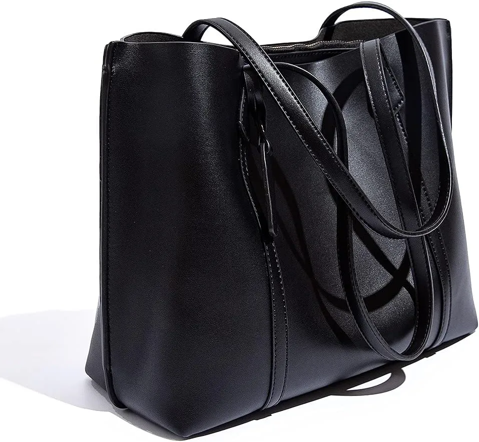 Large Tote Bags for Women Lightweight Shoulder Bags for Work PU leather Casual Ladies Purse