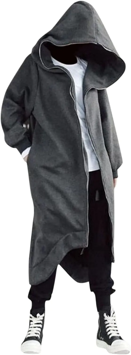 LCMTWX Hoodies for Men Hoodie Splicing Large Size Sweater Jacket Men's Hooded Fleece Sweatshirt Unisex Cool Pullover Hoody
