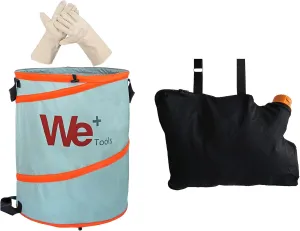 Leaf Collection Bag & Landscaping 26-Gallon Collapsible Yard Waste Bag/Leaf Bin,Compatible with Worx WGBAG500 & WA0030