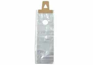 LK Packaging 5.5" x 15"   1.5"LP 0.45 mil HDPE Doorknob Bag, 2000/CS