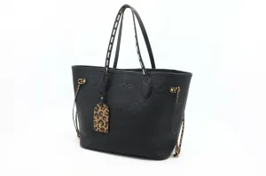 Louis Vuitton Wild At Heart Neverfull MM in Black Empreinte Leather