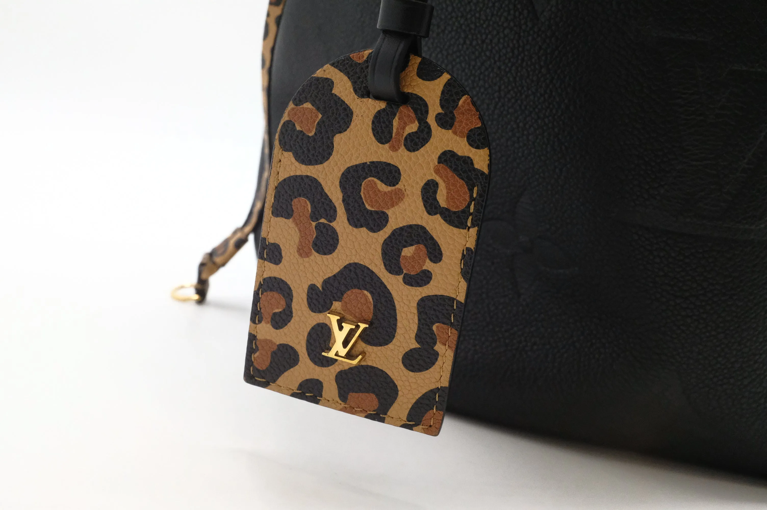 Louis Vuitton Wild At Heart Neverfull MM in Black Empreinte Leather