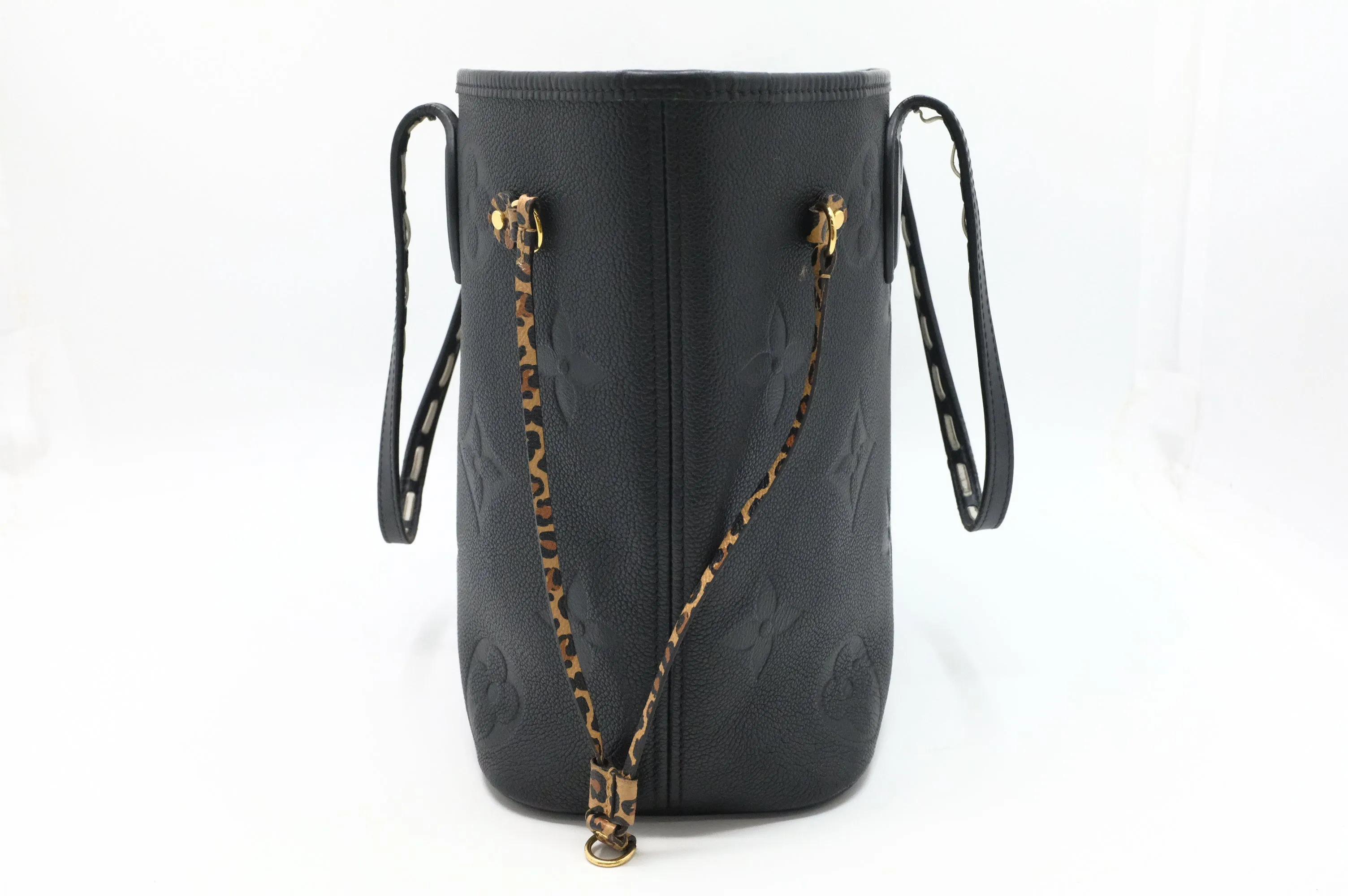 Louis Vuitton Wild At Heart Neverfull MM in Black Empreinte Leather