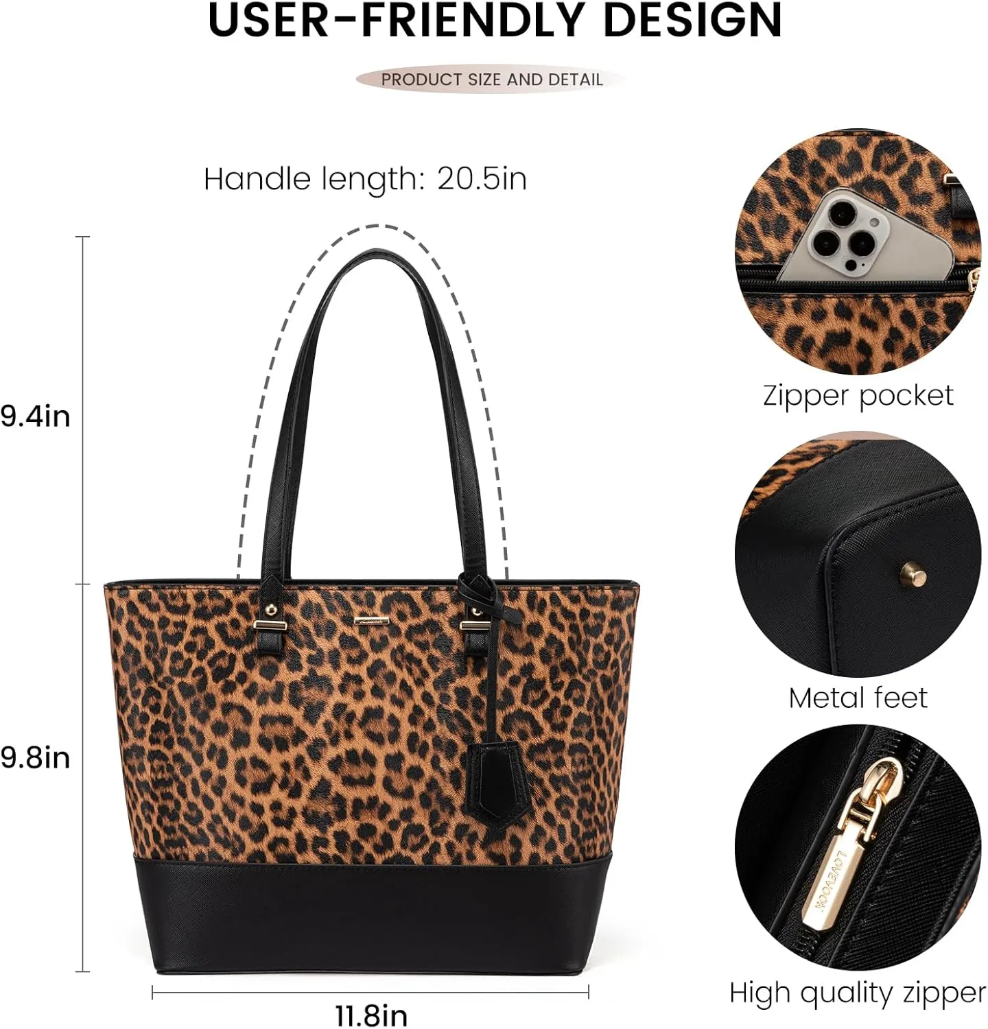 LOVEVOOK Purses and Handbags for Women Fashion Tote Bags Shoulder Bag Top Handle Satchel Bags