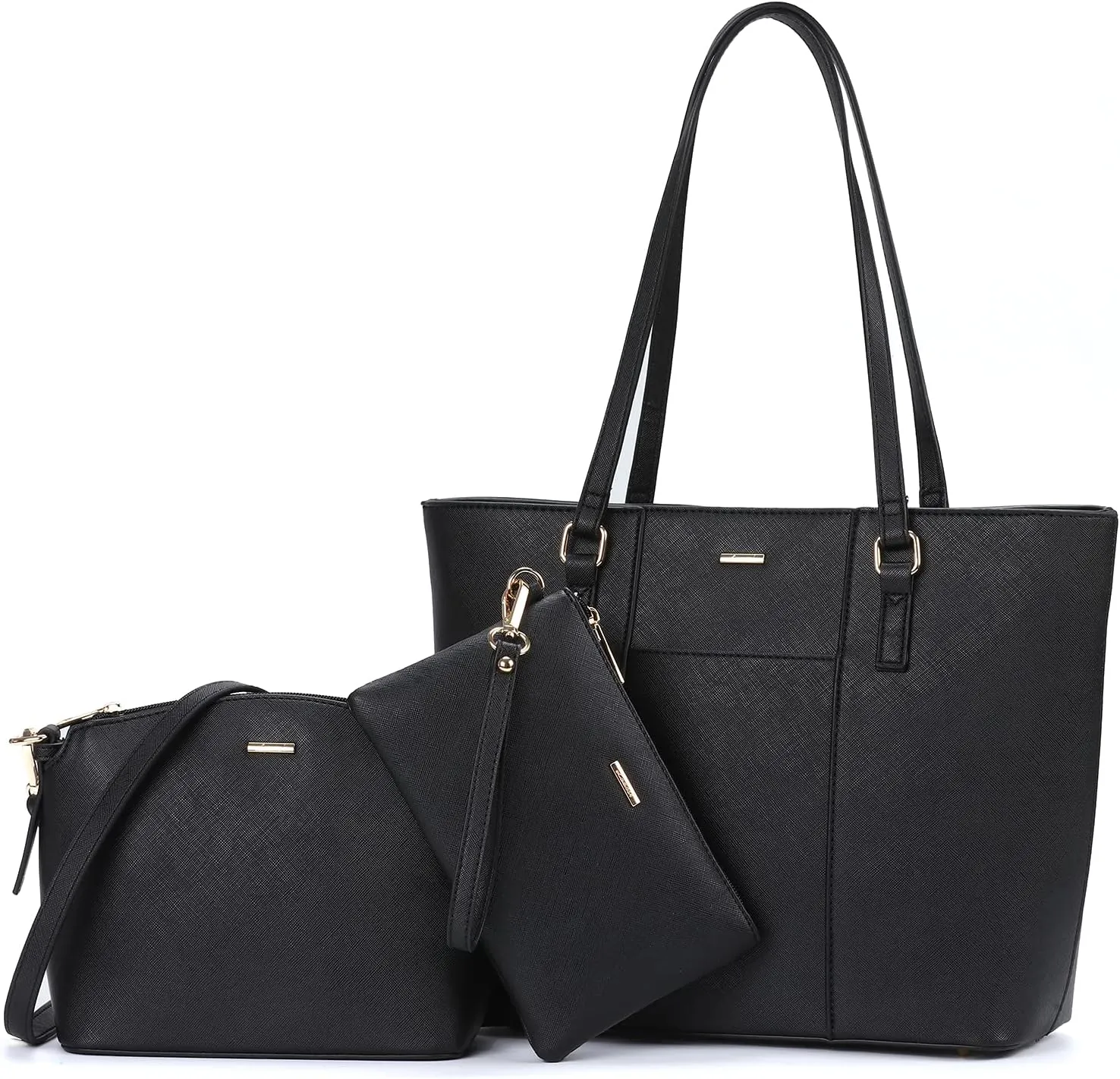 LOVEVOOK Purses for Women Fashion Handbags Tote Bag Shoulder Bags 3pcs