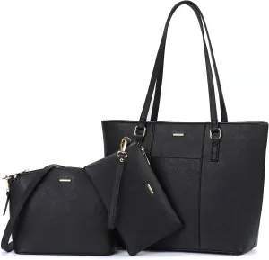 LOVEVOOK Purses for Women Fashion Handbags Tote Bag Shoulder Bags 3pcs