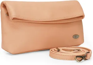 LUXEORIA Genuine Leather Crossbody Bags for Women, Small Travel Purses, Mobile & Credit Card Pockets with Adjustable Strap