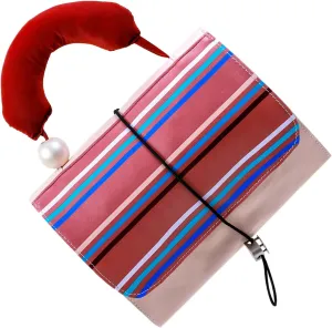 Makeup Bag - Foldable Travel Toiletry Bag for Women - Large Capacity Waterproof Cosmetic Organizer Roll-Up Make up Pouch for Women, Bathroom & Shower, Flesh Color Folding Bag, Refer to description