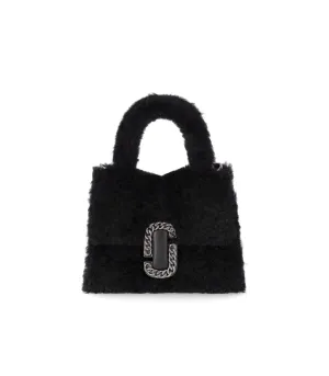 Marc Jacobs The Teddy St. Marc Mini Top Handle Black Bag