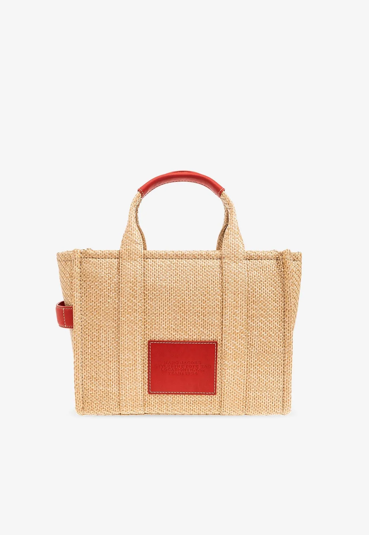 Medium Daisy Woven Tote Bag