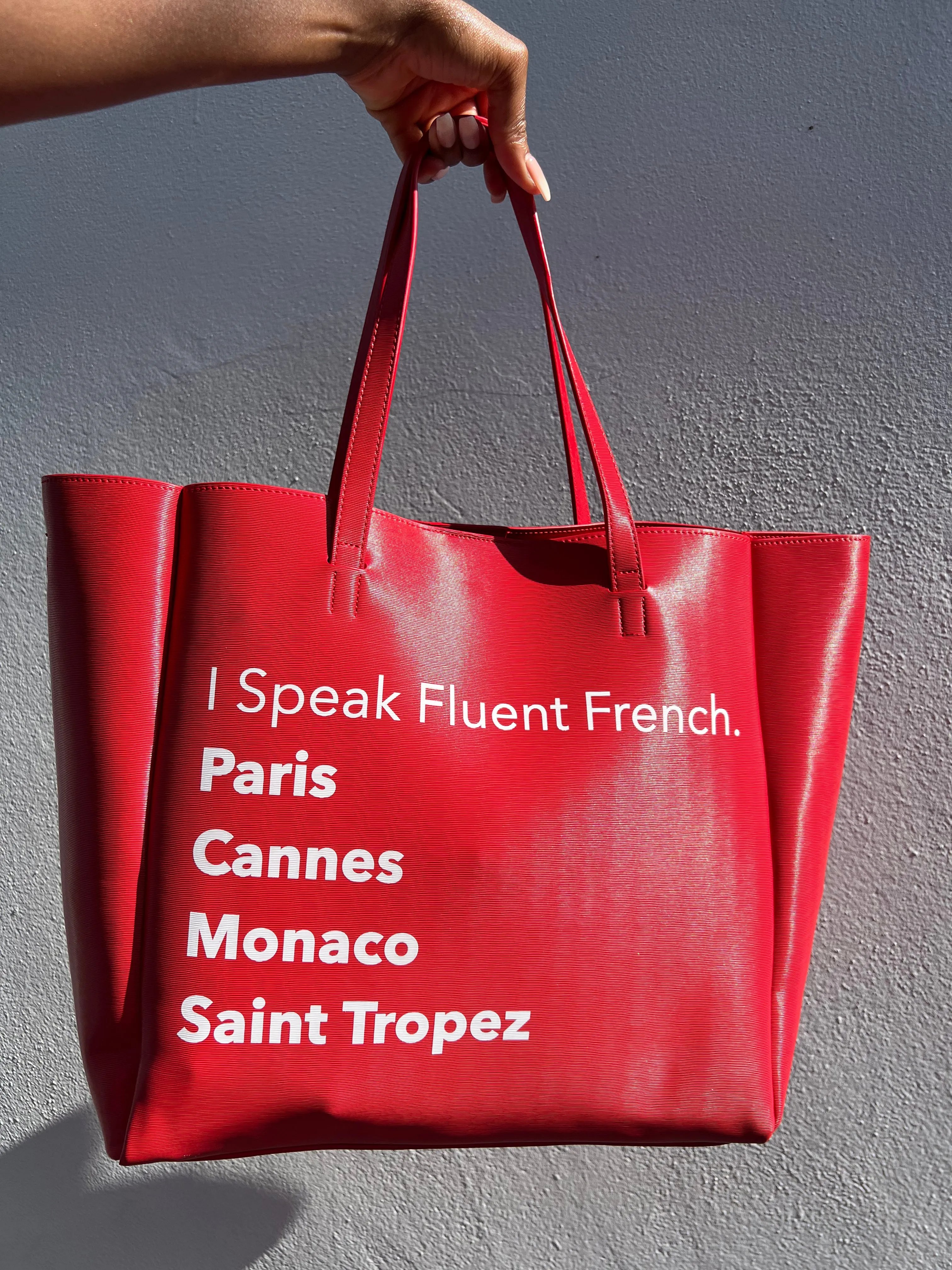 Miami Red Tote Bag