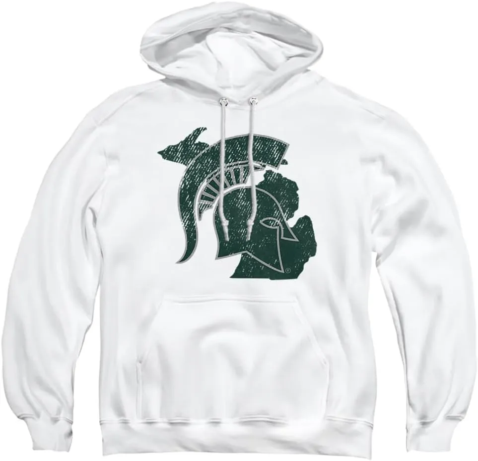 Michigan State University Michigan Unisex Adult Pull-Over Hoodie