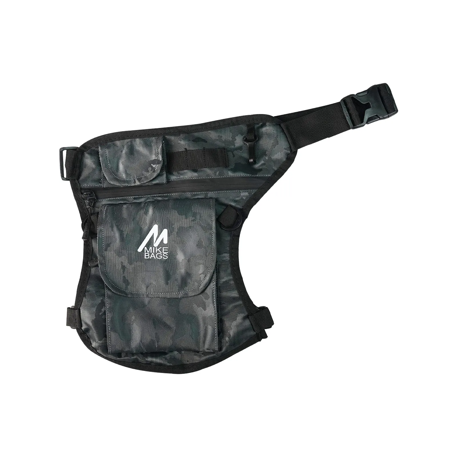 Mike Waist Bag for Men Women, Checked Reversible Stylish Chest Bag for unisex Fanny Combo Pack