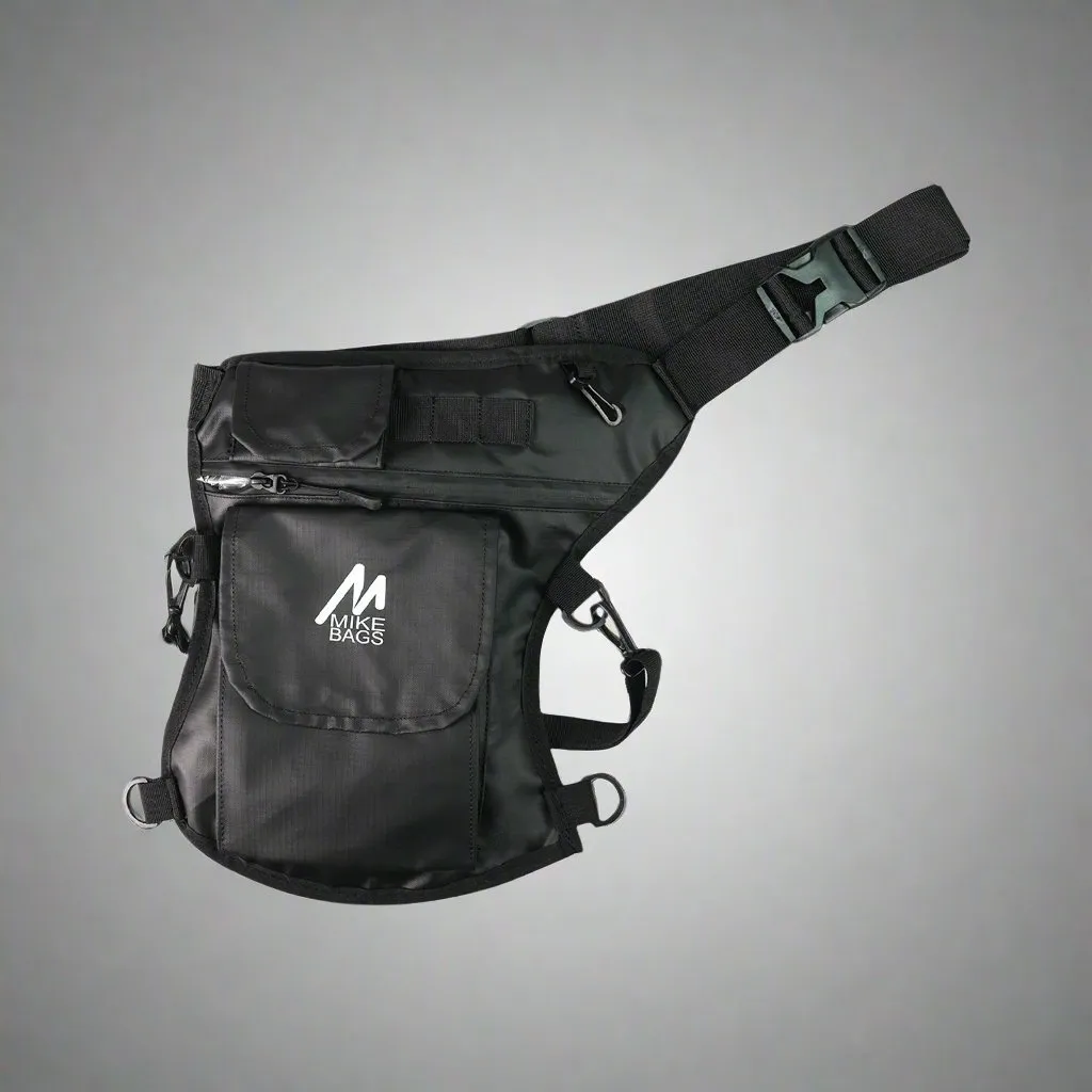 Mike Waist Bag for Men Women, Checked Reversible Stylish Chest Bag for unisex Fanny Combo Pack