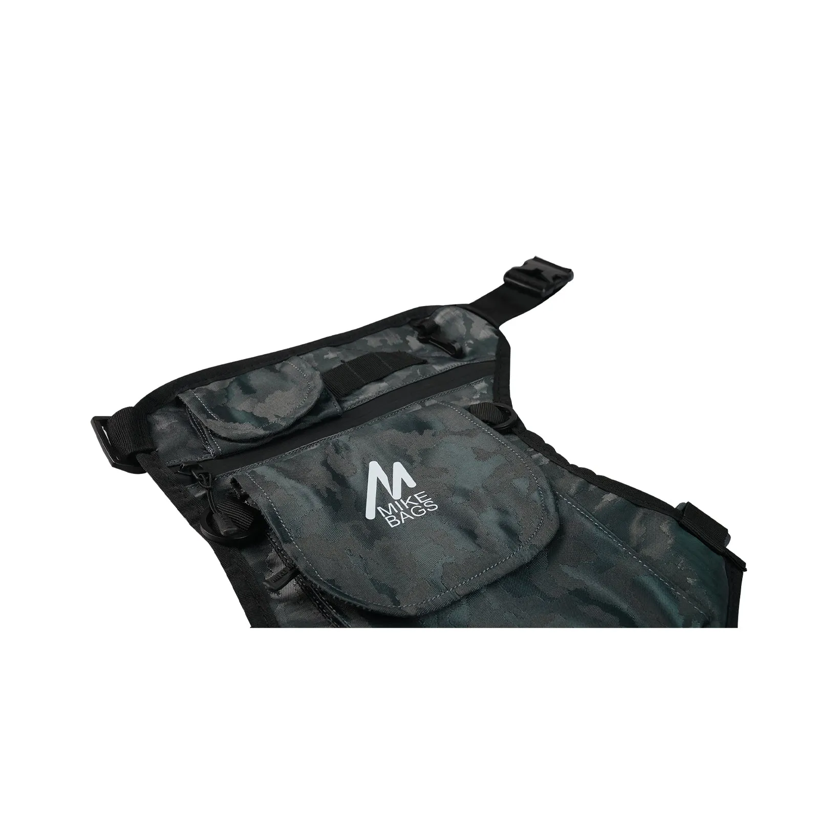Mike Waist Bag for Men Women, Checked Reversible Stylish Chest Bag for unisex Fanny Combo Pack
