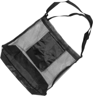Mikikit Picking Bag Large Bag Convenient Shoulder Bag Outdoor Accessory Outdoor Fruit Bag Convenient Mesh Bag