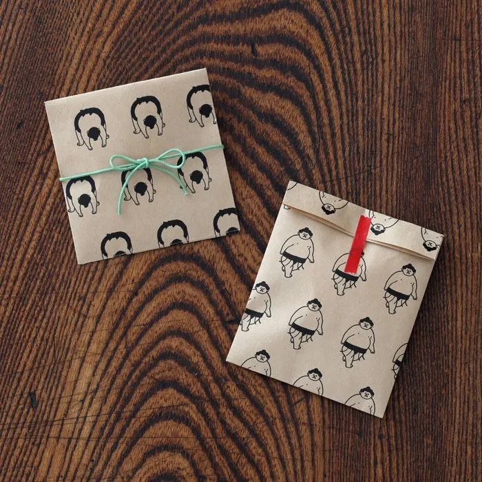Mini Kraft Paper Bags - Ohagiyama