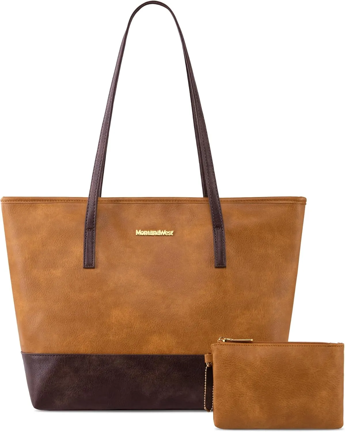 Montana West Tote Bags Vegan Leather Purses and Handbags for Women Top Handle Ladies Shoulder Bags