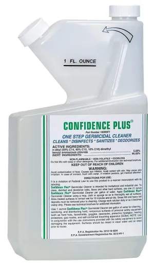 MSA Confidence Plus Respirator Cleaner, 32oz Bottle