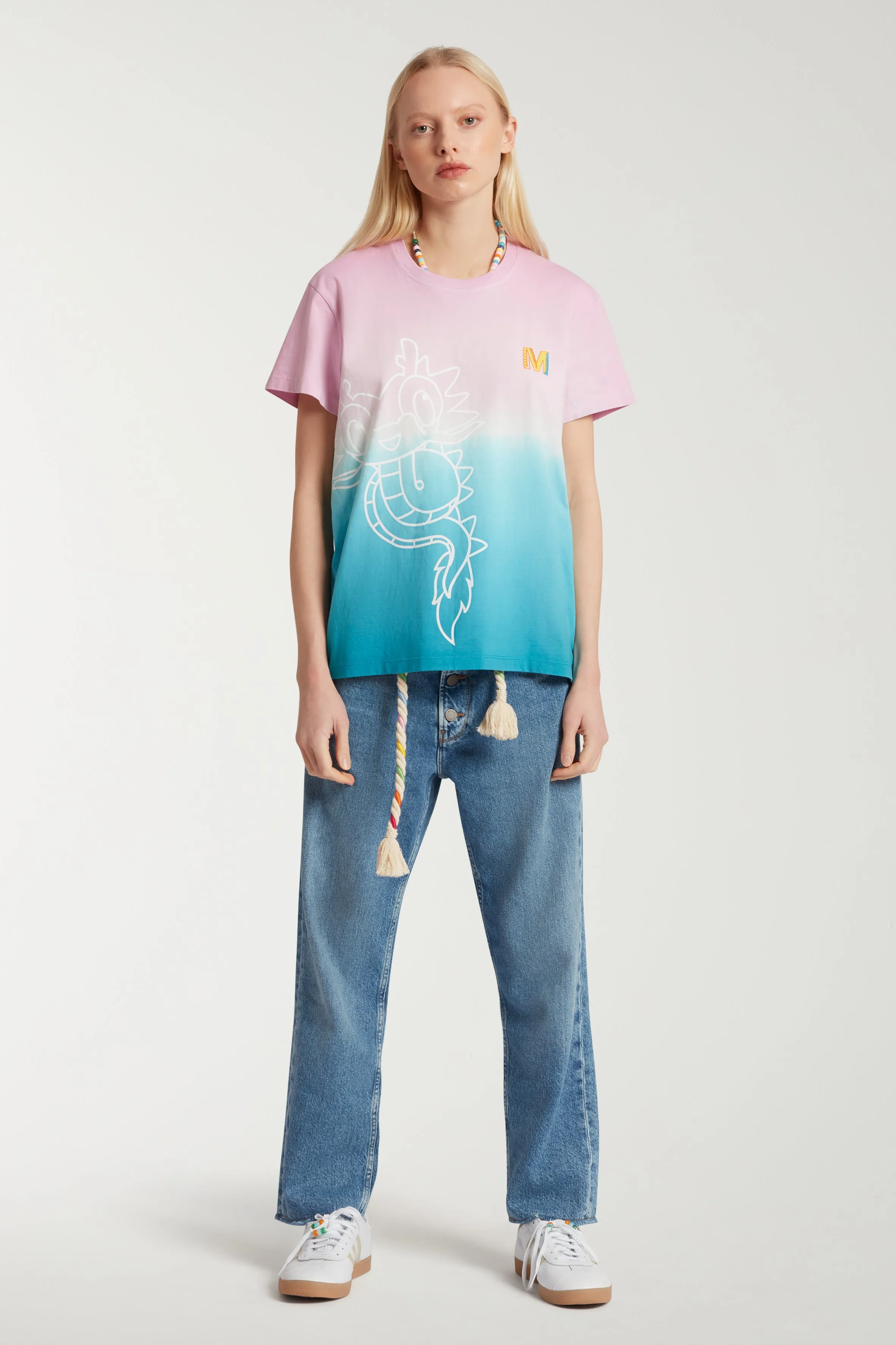 Mulberry x Mira Mikati Printed Dragon Tee Shirt