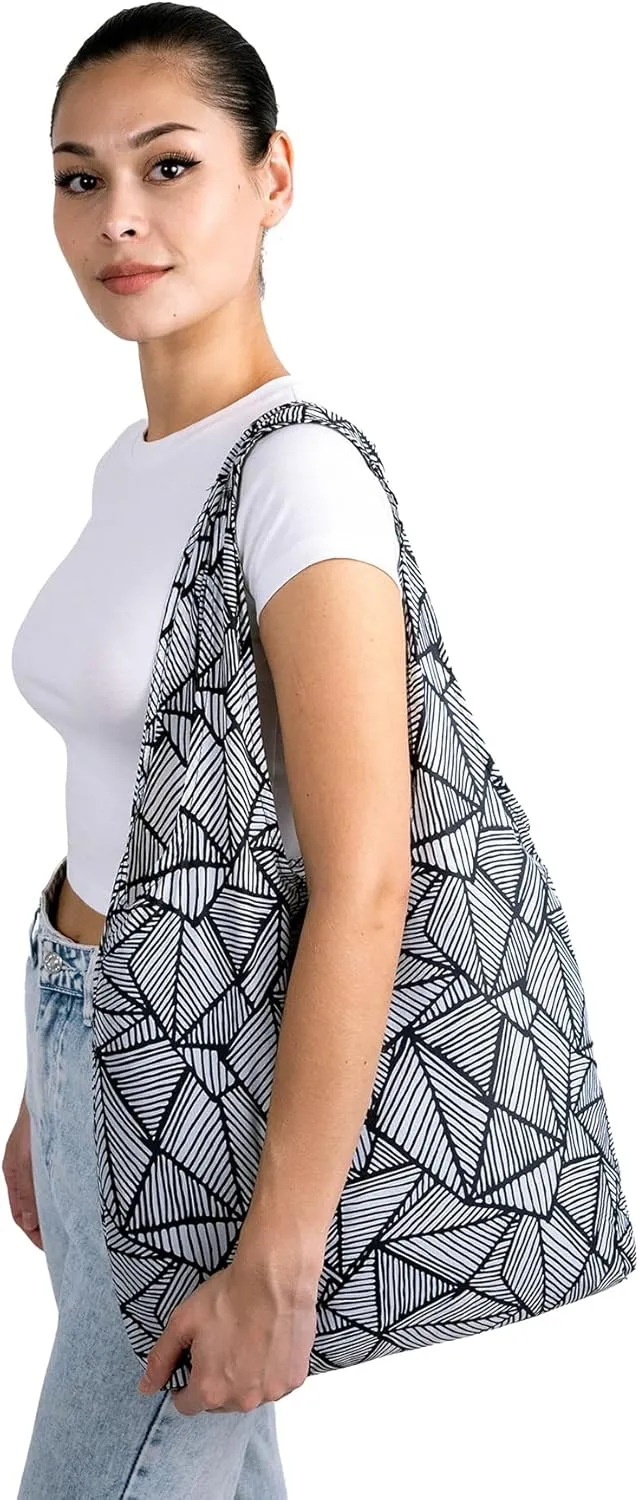 Nano Bag Ultra-Lightweight Standard Tote Bag | Perfect for Travel, Shopping & Daily Use | Reusable - Tiny - Eco-Friendly (Standard, Sketch)
