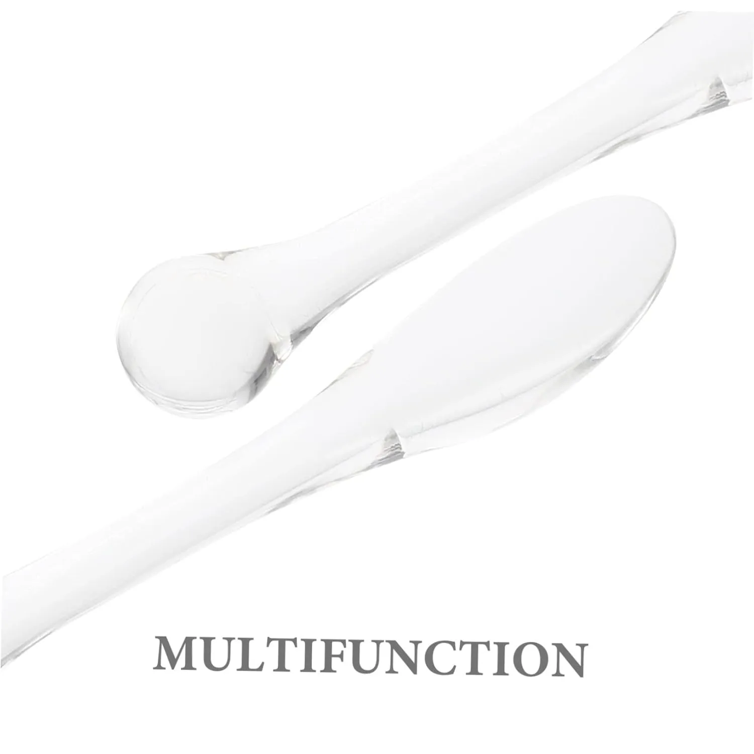 NOLITOY 20pcs Eye Cream Spoons Convenient Applicators for Eye Massage Promote Absorption Reduce Puffiness and Dark Circles for Home and Travel Use