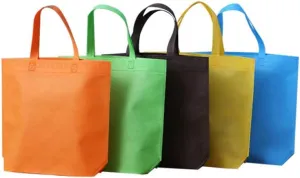 Non-woven bag custom can print logo dining bag custom tote bag spot expedited printing advertising bag custom-10 pack